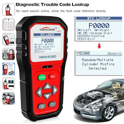 Lector de códigos error OBD2 para auto